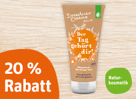 20 % Rabatt auf alle Artikel von Dresdner Essenz