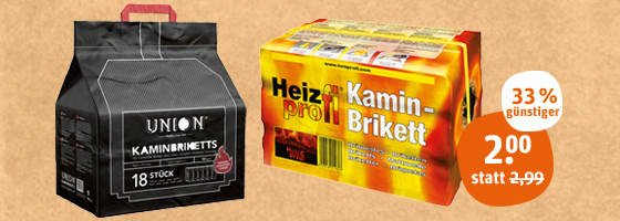 Union Braunkohle Kaminbriketts