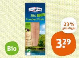 Naturland Friedrichs Bio-Forellen-Filets