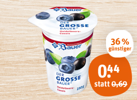 Bauer Der große Fruchtjoghurt