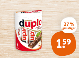 Ferrero hanuta, duplo oder kinder Riegel