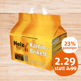 Heizprofi Braunkohle-Kamin-Brikett