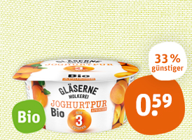 Naturland Gläserne Molkerei Bio-Joghurt Pur