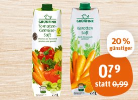 Grünfink Gemüsesaft