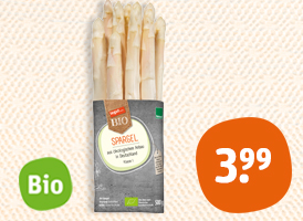 Bioland tegut… Bio-Spargel weiß