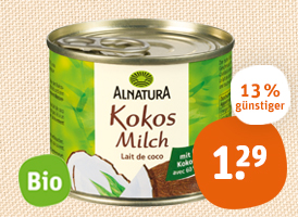 Alnatura Bio-Kokosmilch