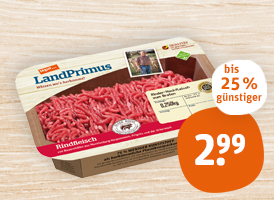 tegut... LandPrimus Rinderhackfleisch