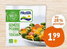 Frosta Gemüsepfanne oder Gemüsemix