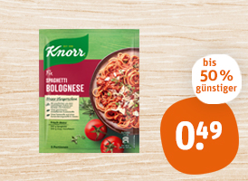 Knorr Fix oder Knorr natürlich lecker