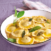 Cappelletti mit Auberginen-Füllung