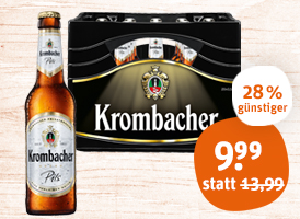 Krombacher Pils oder Alkoholfrei