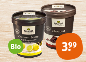 Alnatura Selection Bio-Eis oder -Sorbet