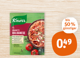 Knorr Fix oder Knorr natürlich lecker