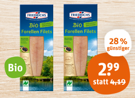 Naturland Friedrichs Bio-Forellenfilets