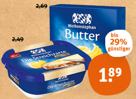 Weihenstephan Butter oder Die Streichzarte