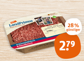 tegut... LandPrimus Hackfleisch gemischt