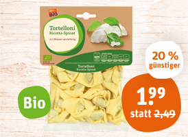 tegut... Bio-Tortelloni