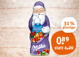 Milka Weihnachtsmann