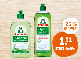 Frosch Seife oder Spüli
