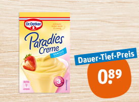 Dr. oetker Paradies Creme