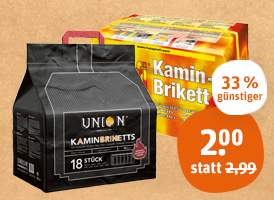 Union Kaminbriketts 8, 9