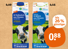 tegut... fairbindet H-Milch