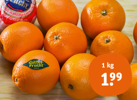 Götterfrucht Orangen