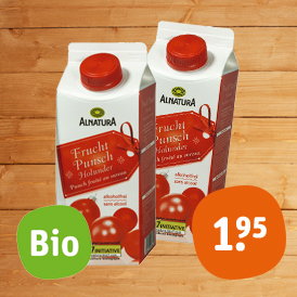 Alnatura Bio-Frucht-Punsch Holunder