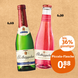 Rotkäppchen Sekt oder Fruchtsecco