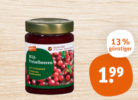 tegut... Wild-Preiselbeeren