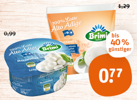  Brimi italienischer Mozzarella