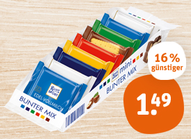 Ritter Sport Mini Schokosprüche oder Minimix