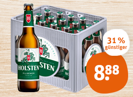 Holsten Pilsener oder Alkoholfrei