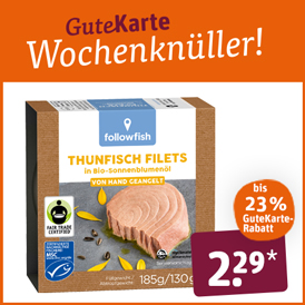 followfish Thunfisch-Filets