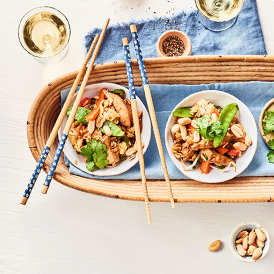 Fried Rice mit Huhn, Ei und Sprossen