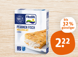 Frosta Schlemmerfilet, Pfannenoder Backofen Fisch