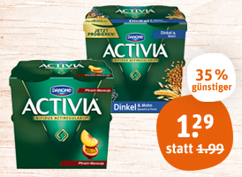 Danone Activia Fruchtjoghurt