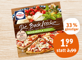 Original Wagner Big Pizza oder Die Backfrische