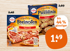 Original Wagner Steinofen-Pizza, Piccolinis, Flammkuchen oder Pizzies