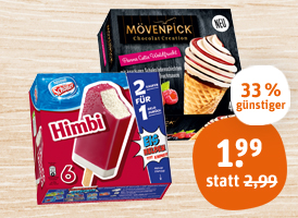 Nestlé Schöller oder Mövenpick Eis