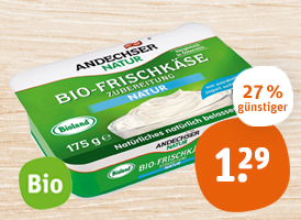 Bioland Andechser Natur Bio-Frischkäse