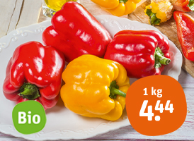 demeter Bio-Paprika rot oder gelb