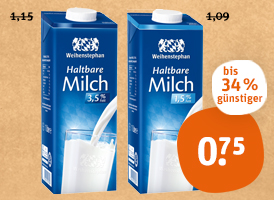 Weihenstephan Haltbare Milch