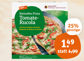 tegut... Steinofen- Pizza oder Flammkuchen