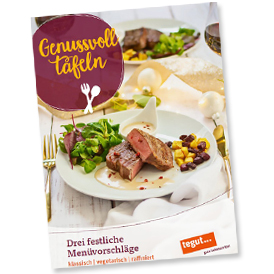 Genussvoll tafeln - Rezeptbroschüre