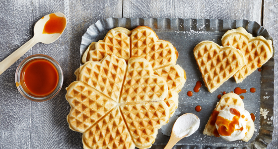 Emmer Waffeln