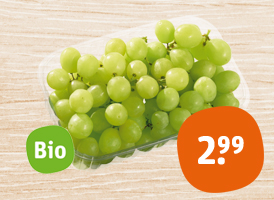 Bio Weintrauben